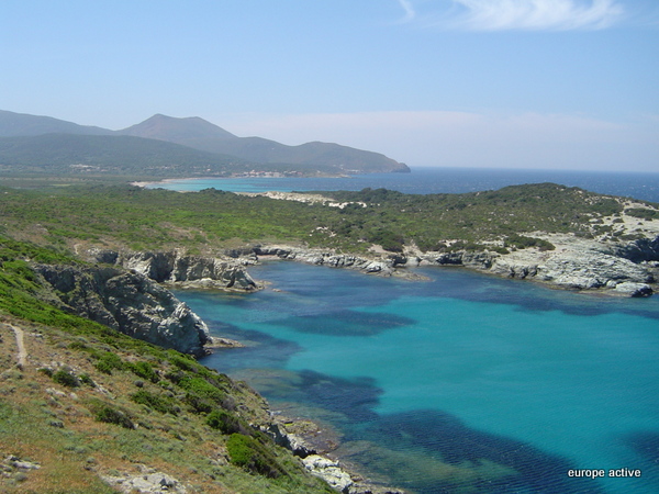 The coastline paths Ajaccio & Porto Vecchio